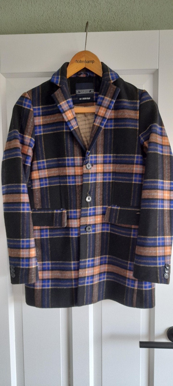 Scotch & Soda Geruite Blazer/Jas voor Kinderen (Maat 152), Ophalen of Verzenden, Zo goed als nieuw, Scotch & Soda, Jongen of Meisje
