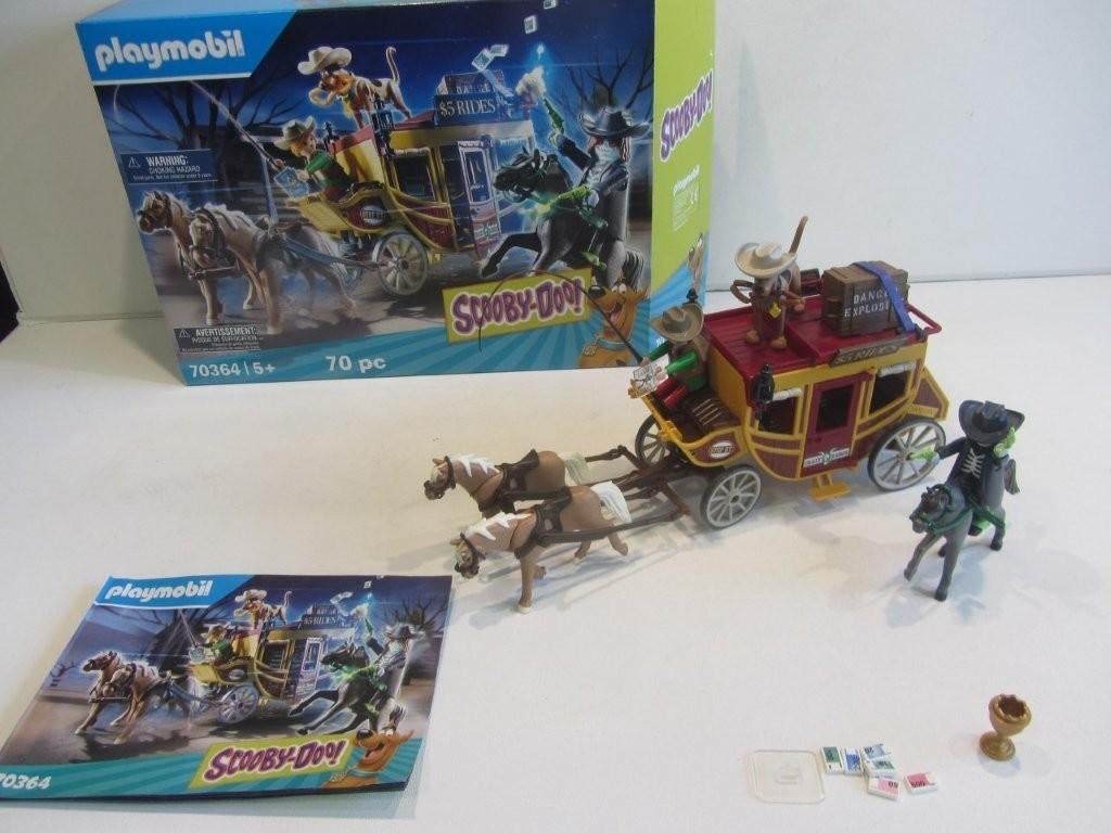 Playmobil Scooby-Doo In het Wilde Westen 70364 met doos, Ophalen of Verzenden, Gebruikt, Los playmobil