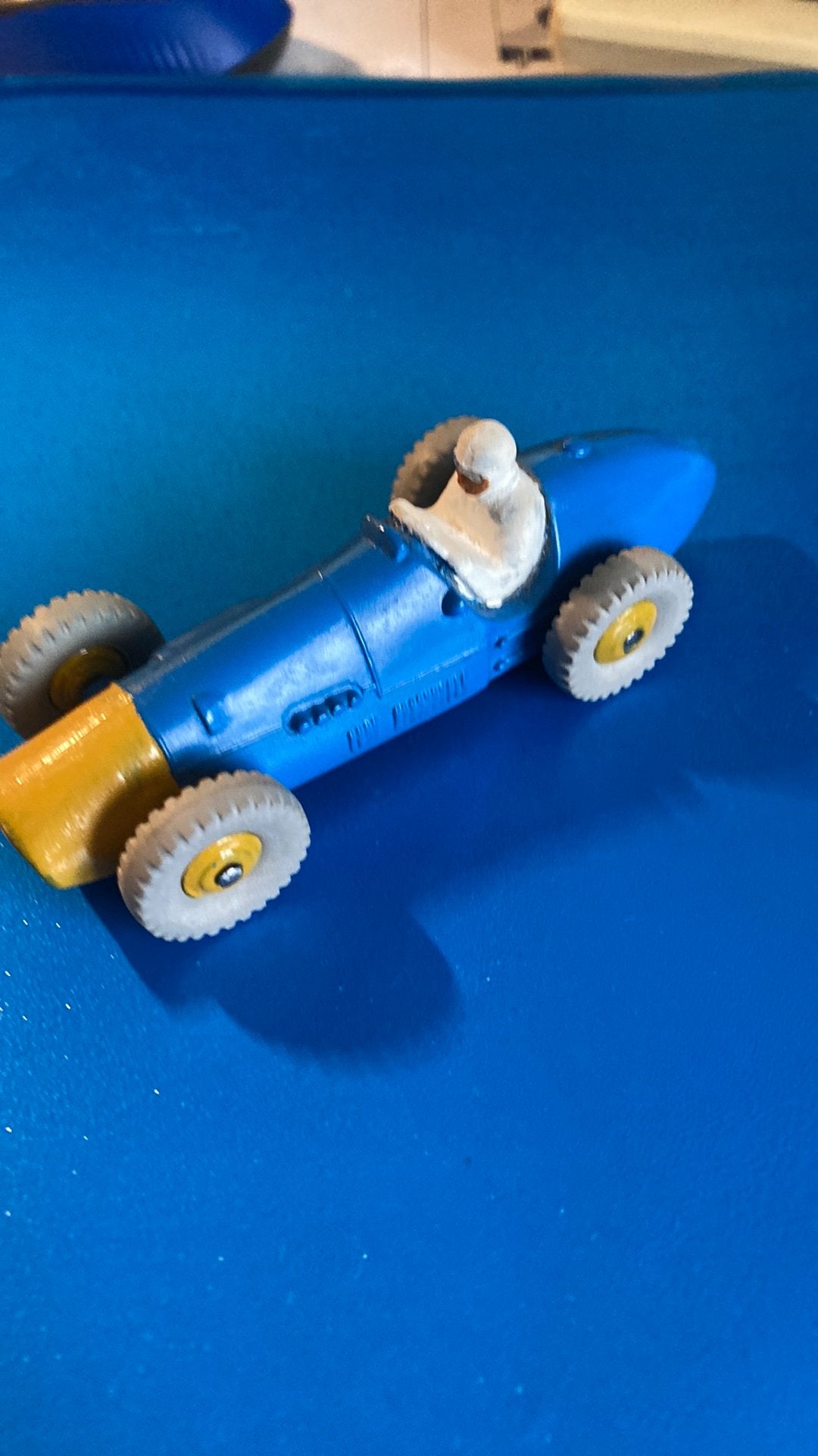 Dinky Toys Ferrari no 23H racewagen, Ophalen of Verzenden, Zo goed als nieuw, Auto, Dinky Toys