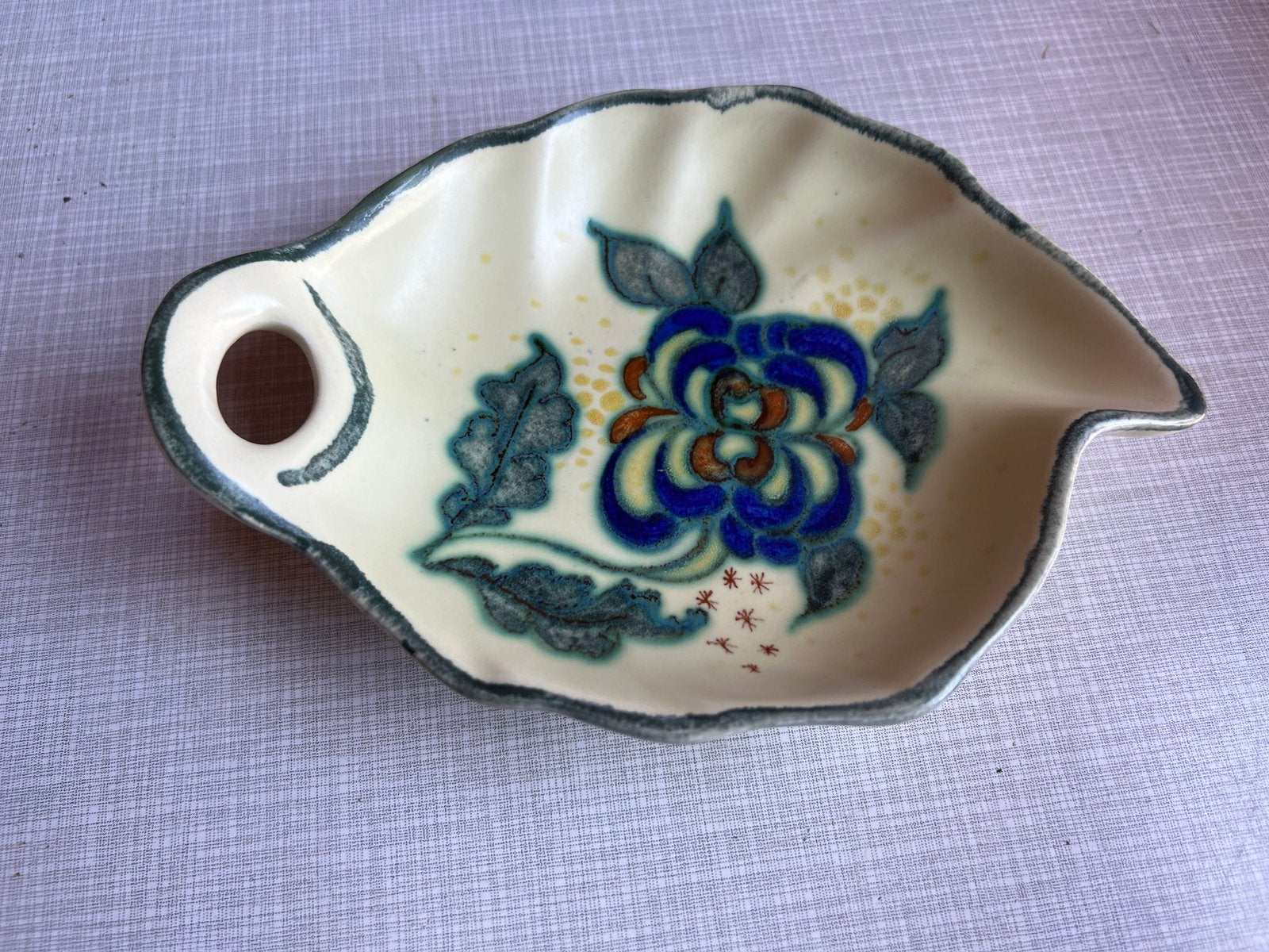 Vintage Gouda keramiek Schaaltje., Antiek en Kunst, Ophalen of Verzenden