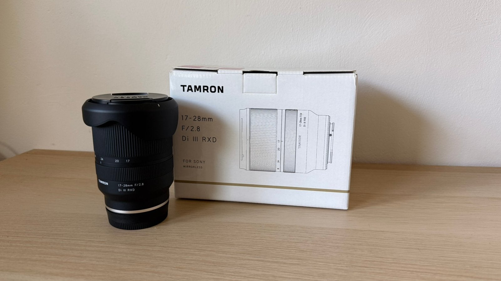 Tamron 17-28mm f/2.8 Di III RXD voor Sony E-mount., Ophalen, Sony E-mount, Groothoeklens, Zo goed als nieuw