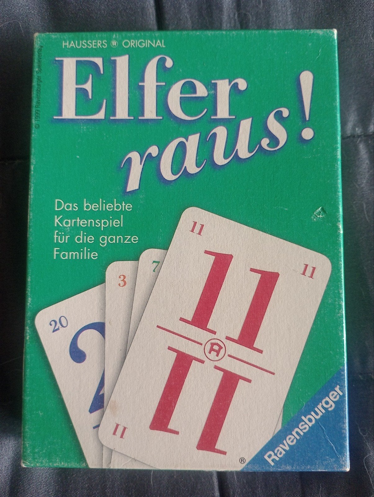 Elfer Raus! Kaartspel van Ravensburger, Vijf spelers of meer, Ophalen of Verzenden, Gebruikt, Ravensburger