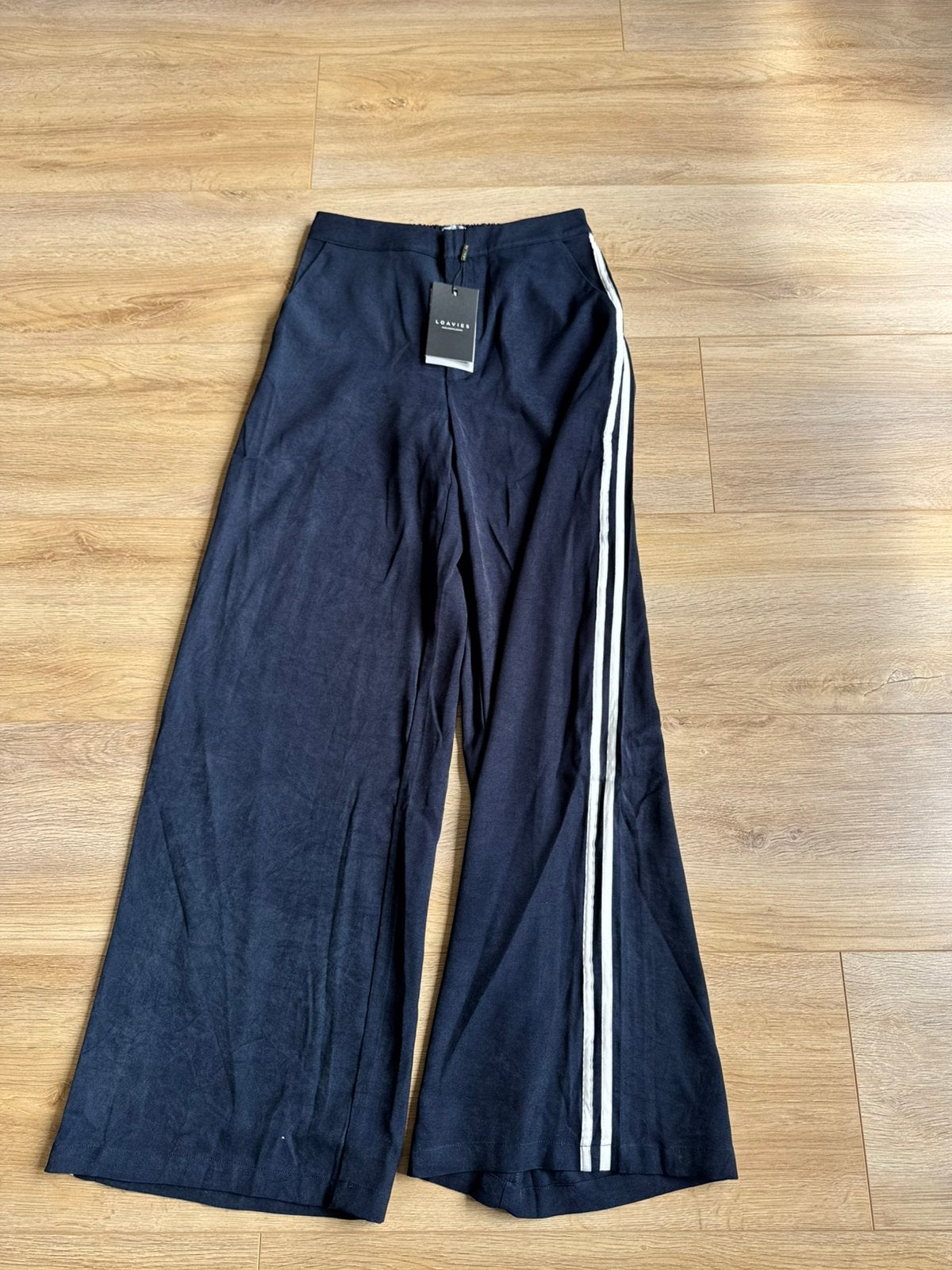 Pantalon Loavies maat 38 M, Maat 38/40 (M), Zwart, Ophalen of Verzenden, Zo goed als nieuw