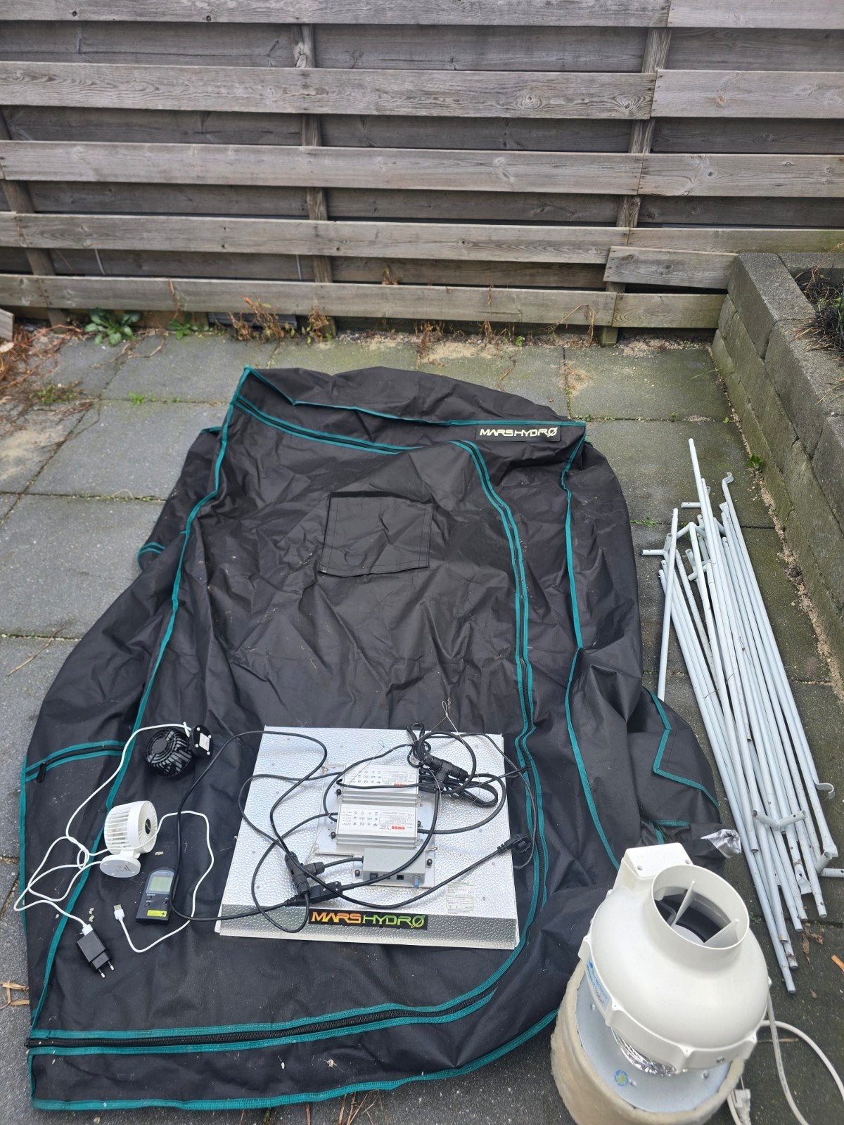 Kweektent Mars Hydro 120x120 met 2000W lamp, Ophalen of Verzenden
