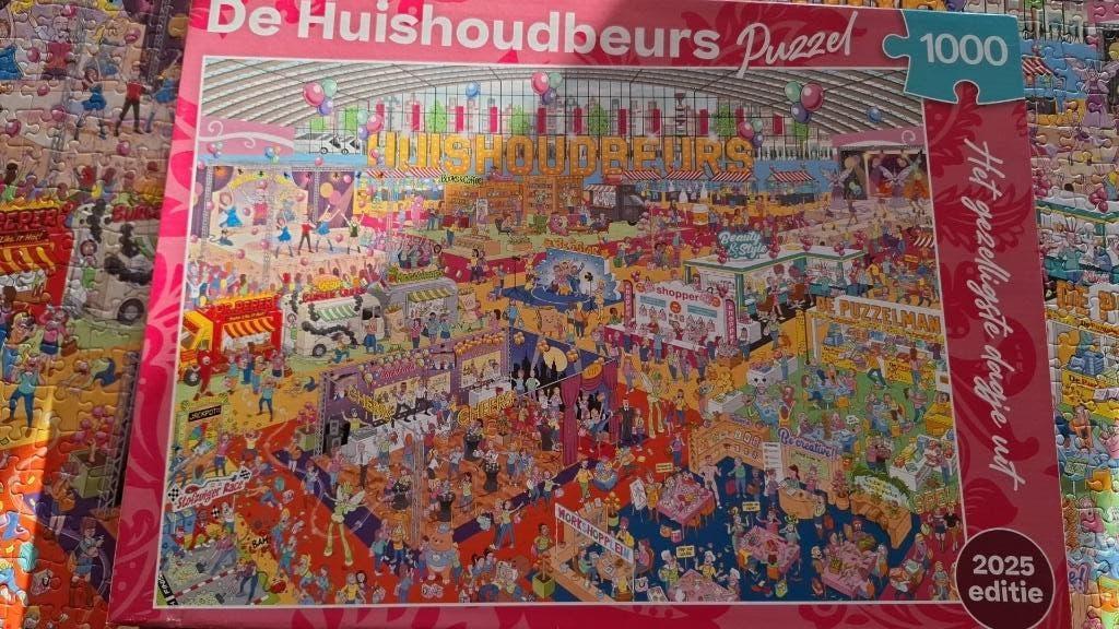 Huishoudbeurs 2025 puzzel, Ophalen of Verzenden, 500 t/m 1500 stukjes, Gebruikt, Legpuzzel