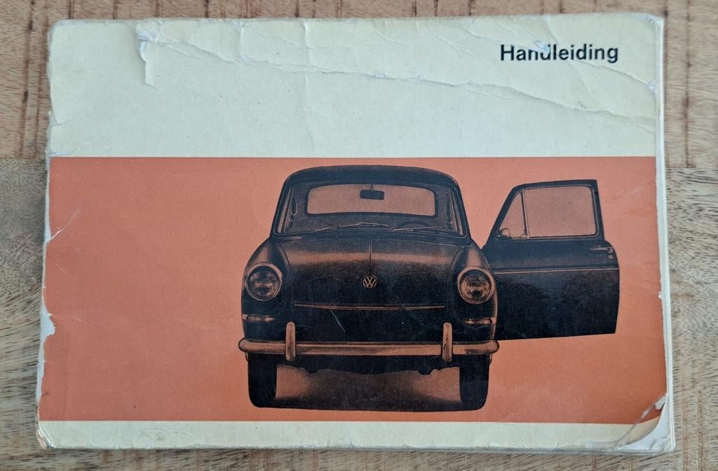 Handleiding VW 1600 van 1966, Auto diversen, Handleidingen en Instructieboekjes, Ophalen