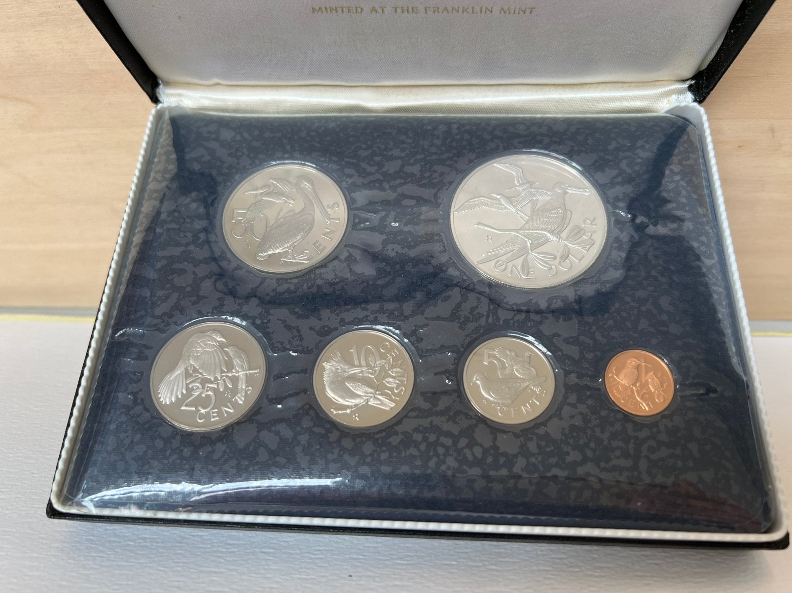 Franklin Mint - muntenset British Virgin Islands., Ophalen of Verzenden, Overige waardes