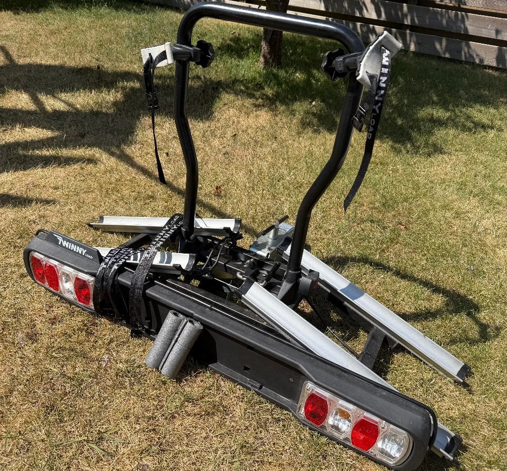 Twinny Load e-CARRIER BASIC fietsendrager, Auto diversen, Fietsendragers, Ophalen, Elektrische fiets, Zo goed als nieuw, 2 fietsen