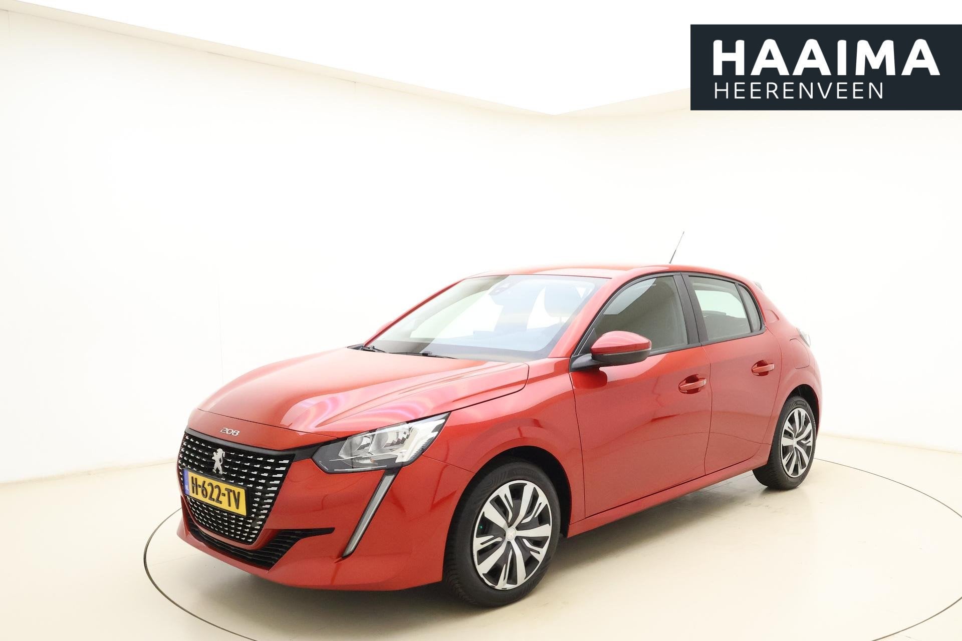 Peugeot 208 1.2 PureTech Active | Navigatie | Airco | Parkee, Auto's, Voorwielaandrijving, Stof, Euro 6, 1199 cc