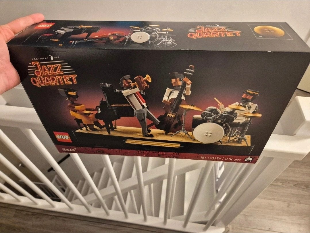 LEGO Ideas 21334 - Jazzkwartet, Compleet, Lego, Ophalen of Verzenden, Complete set