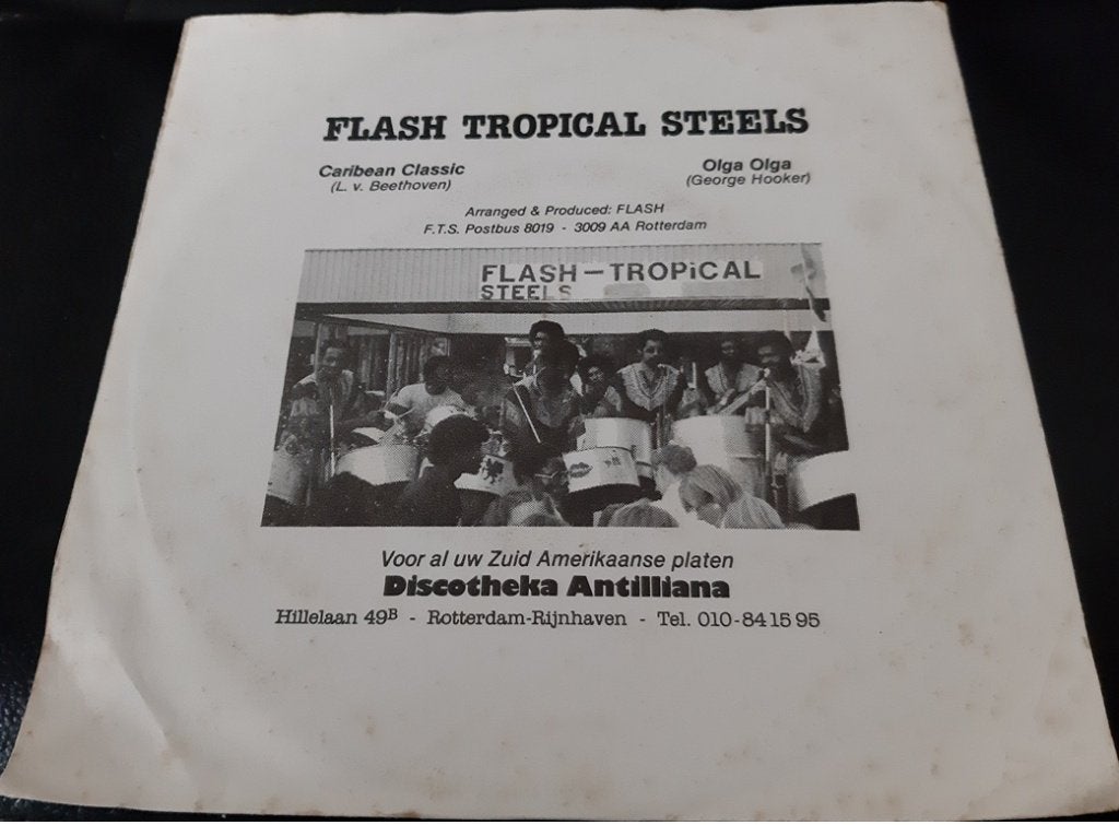 Flash Tropical Steels ‎– Caribbean Classic, Gebruikt, Verzenden, Overige genres, 7 inch