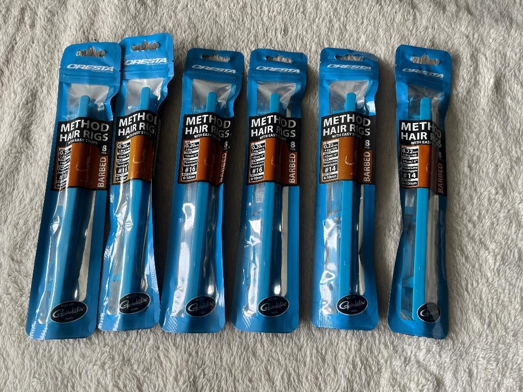 adv 375 / NIEUW set 6 pakjes onderlijnen CRESTA, Ophalen of Verzenden, Nieuw, Overige typen