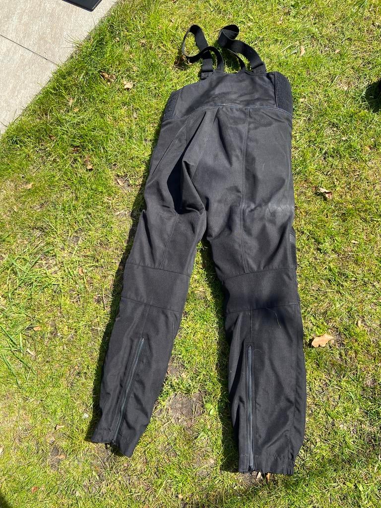 Motorbroek met bretels, maat 52, Motoren, Ophalen of Verzenden, Tweedehands, Heren, Broek | textiel