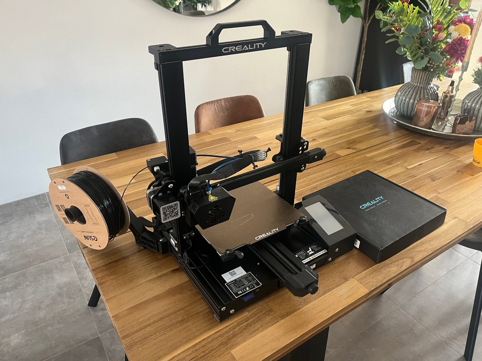 Creality CR-6 SE 3D printer + extra’s, Ophalen, Gebruikt