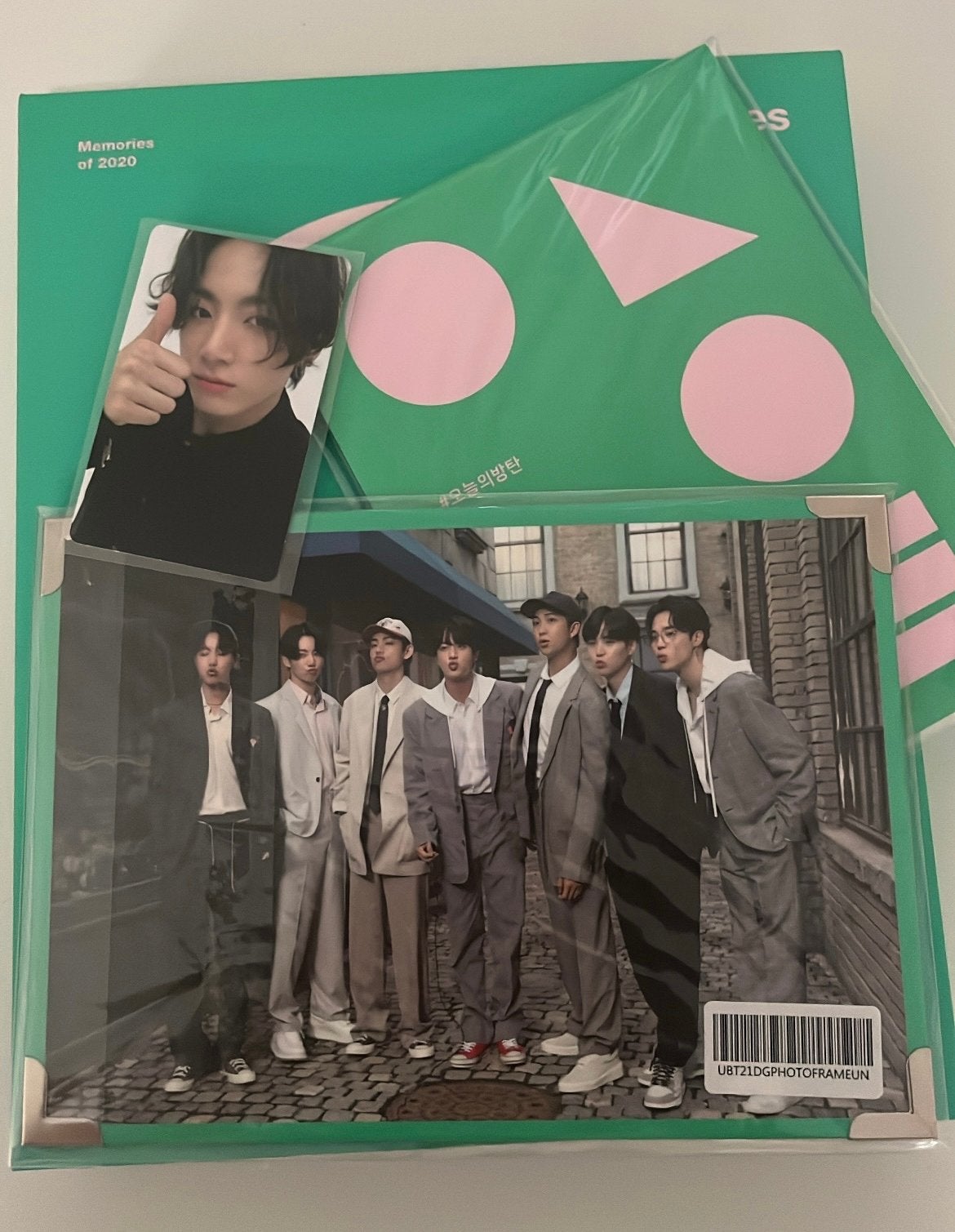 BTS Memories of 2020 - K-pop Boxset met Fotokaart, Bonusmateriaal, Boxset, K-pop, Ophalen of Verzenden