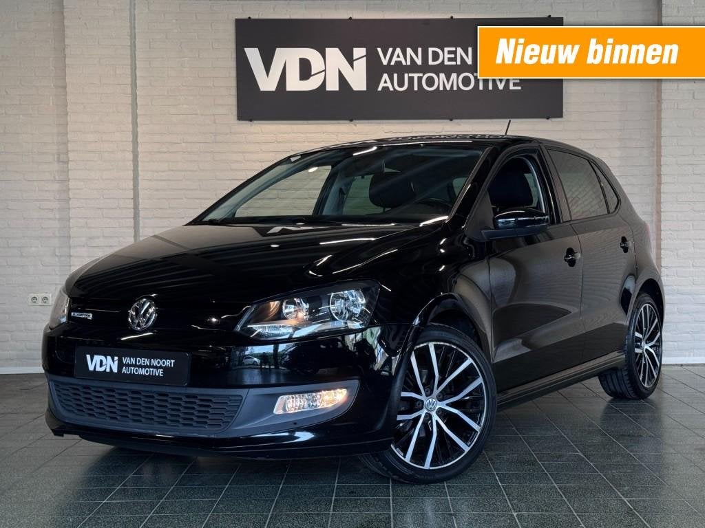 Volkswagen POLO 1.0 BlueMotion Edition 95pk Carplay Cruise A, 95 pk, Met garantie (alle), Zwart, Handgeschakeld
