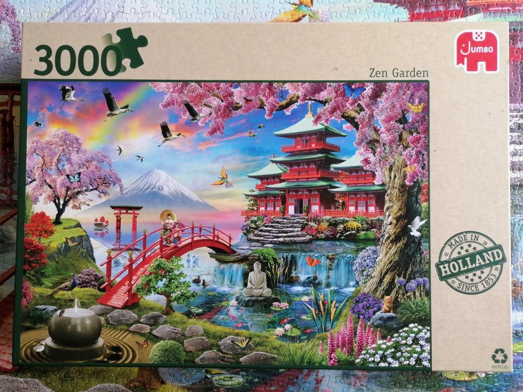 Puzzel 3000 stukjes, Hobby en Vrije tijd, Denksport en Puzzels, Ophalen of Verzenden, Meer dan 1500 stukjes, Zo goed als nieuw
