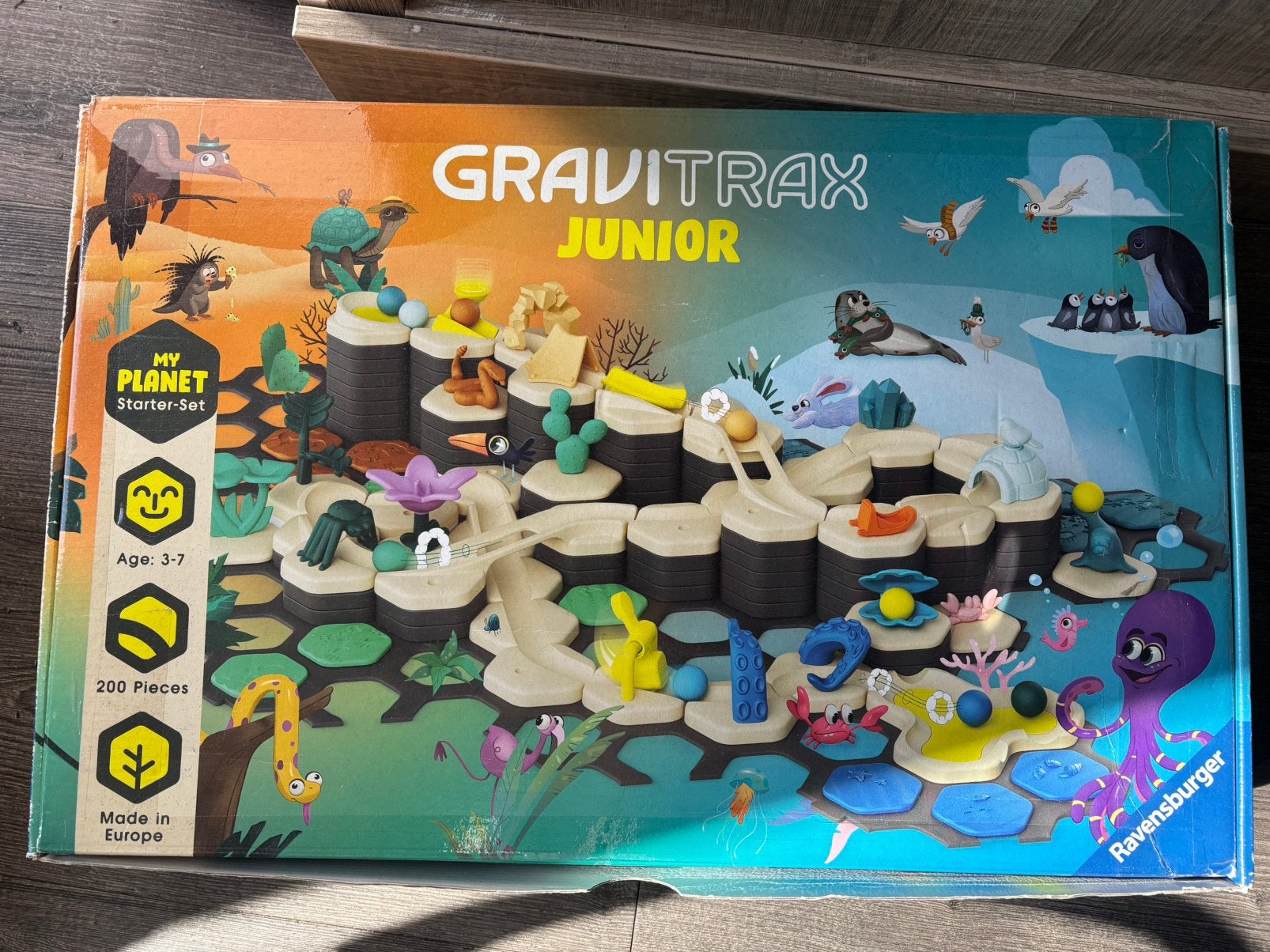 GraviTrax junior starter-set XXL, Ophalen of Verzenden, Zo goed als nieuw