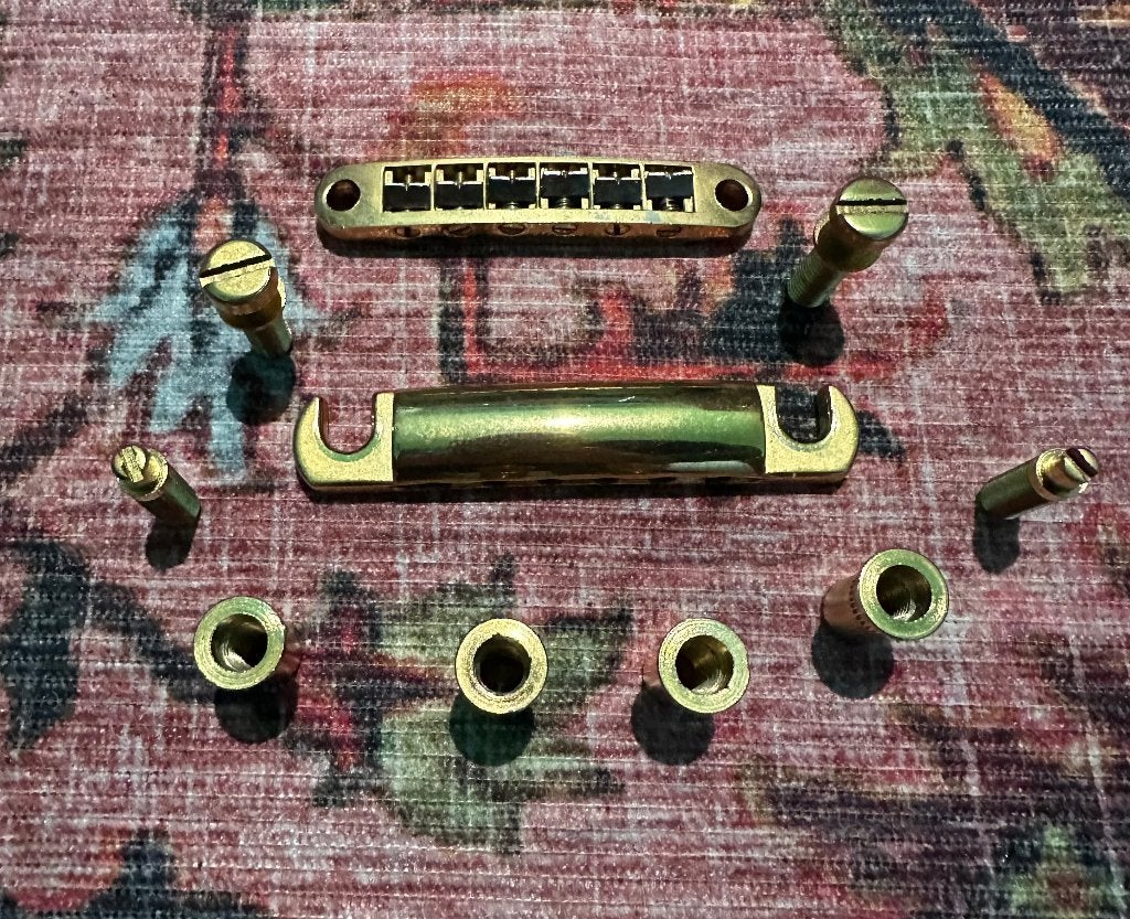 Vintage Ibanez Les Paul Bridge & Tailpiece made in Japan!, Ophalen, Gebruikt, Solid body, Ibanez
