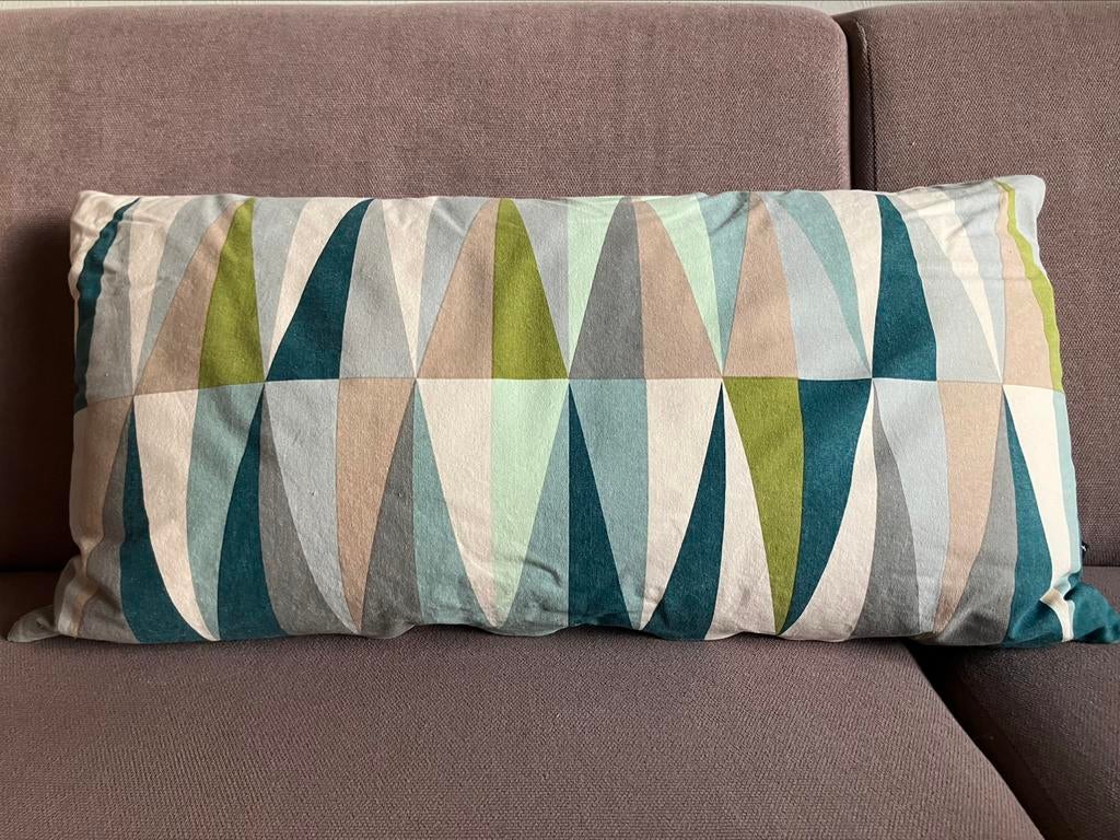 Ferm Living design kussen Spear Large bio katoen canvas,, Huis en Inrichting, Woonaccessoires | Kussens, Ophalen of Verzenden