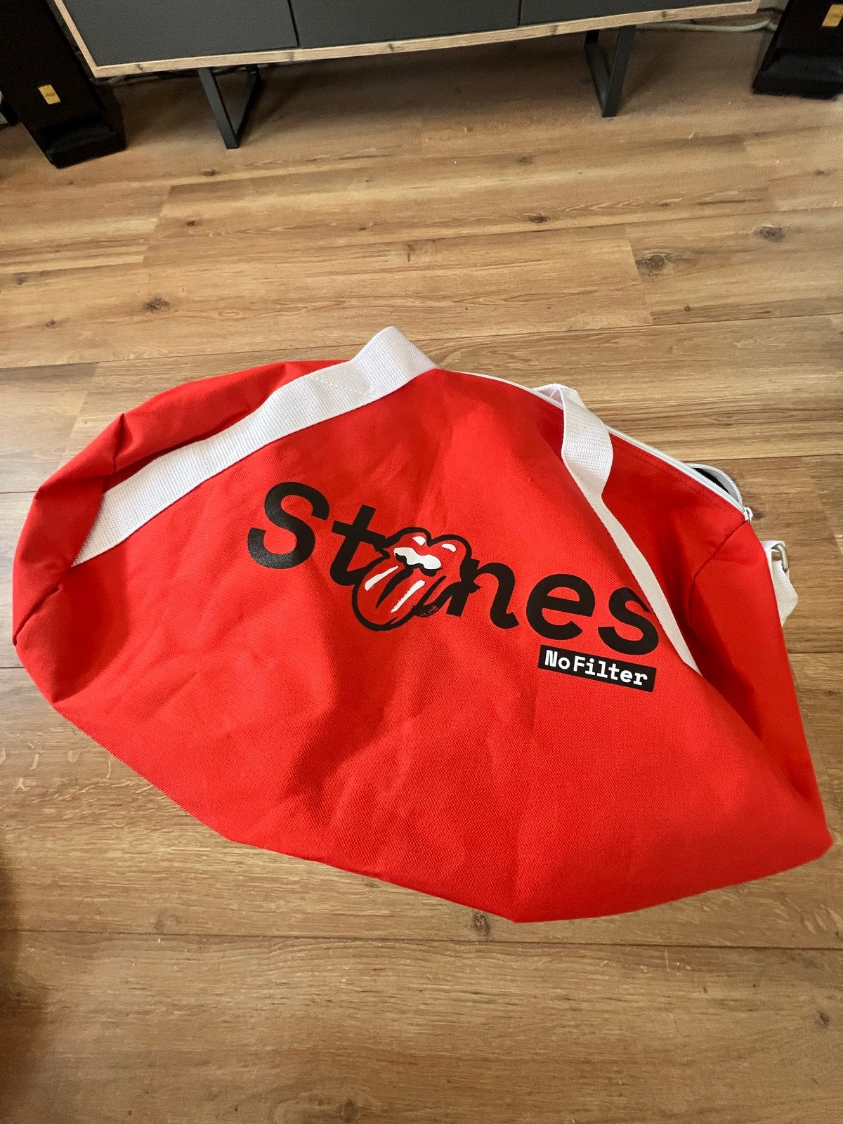 Rolling Stones No Filter Tour Tas - Rood duffle bag, 40 tot 60 cm, Gebruikt, 20 tot 30 cm, Ophalen of Verzenden