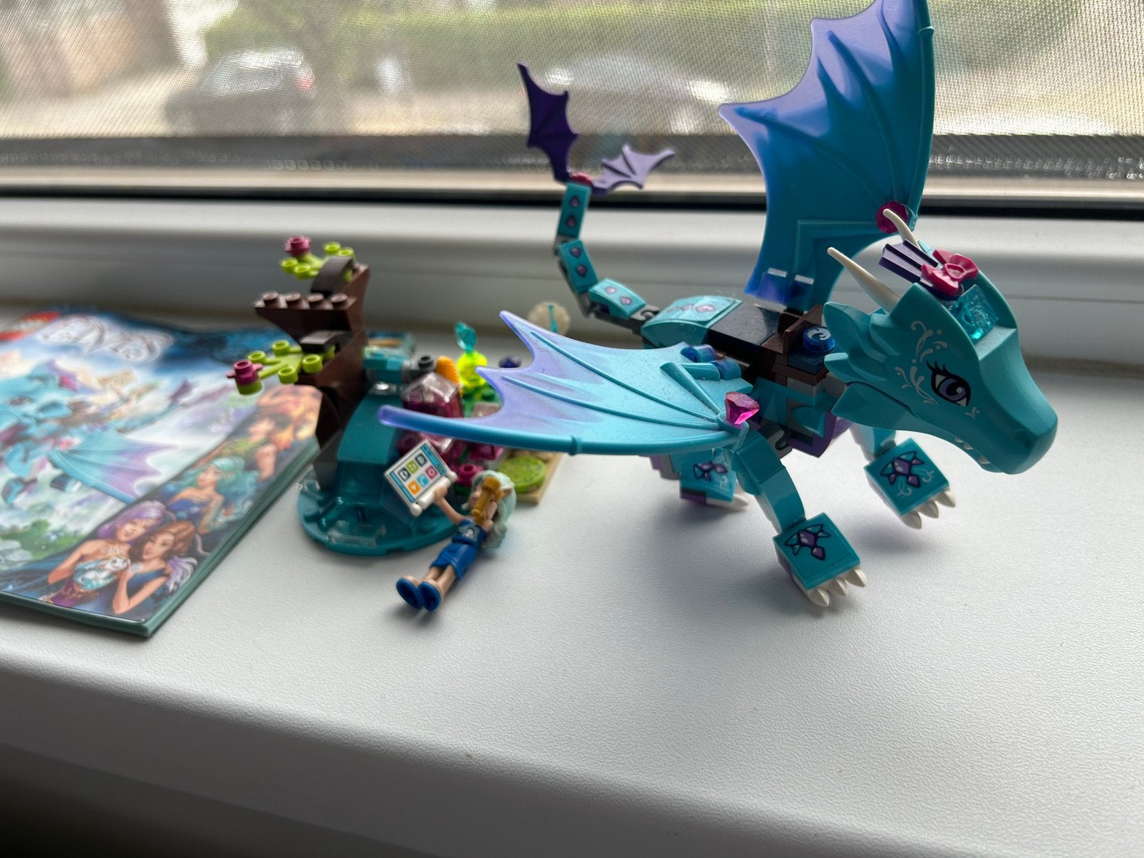 Lego Elves 41172 Draakwateravontuur, Gebruikt, Overige thema's, Lego, Ophalen of Verzenden