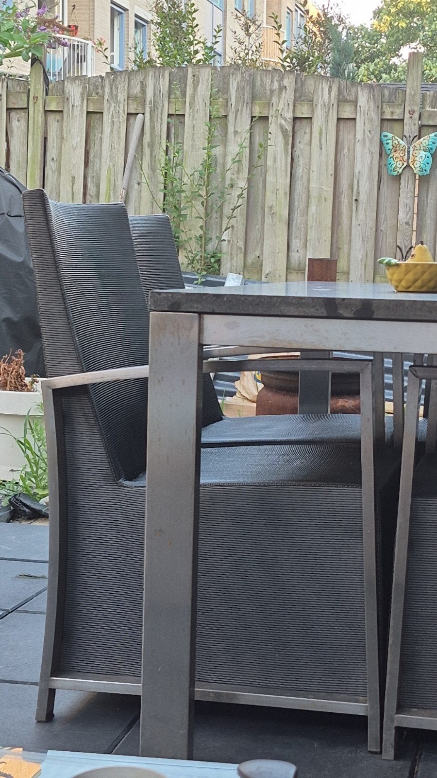 Mooie tuinstoelen, Ophalen, Overige materialen