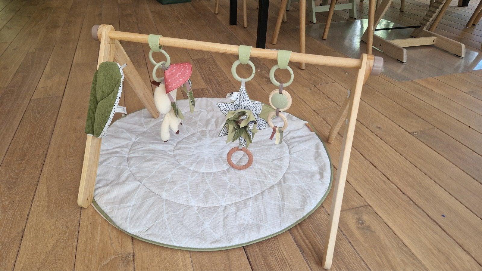 Houten Babygym met Speelkleed - Tiny Love, Ophalen, Babygym