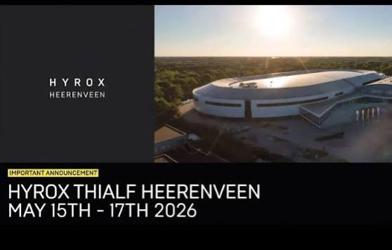 TK: HYROX men open zaterdag 12:40 heerenveen, Eén persoon, Mei