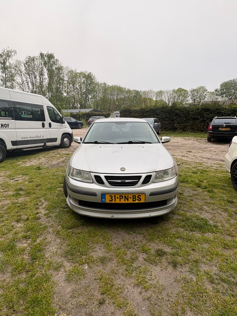 Saab 9-3 1.8 T Sport Sedan 2004 Grijs, Voorwielaandrijving, 1998 cc, 4 cilinders, Origineel Nederlands