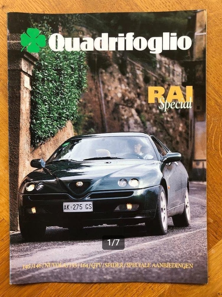 Quadrifoglio RAI Special 1997 Alfa Romeo kwartaalblad., Alfa Romeo, Nieuw, Ophalen of Verzenden, Alfa Romeo