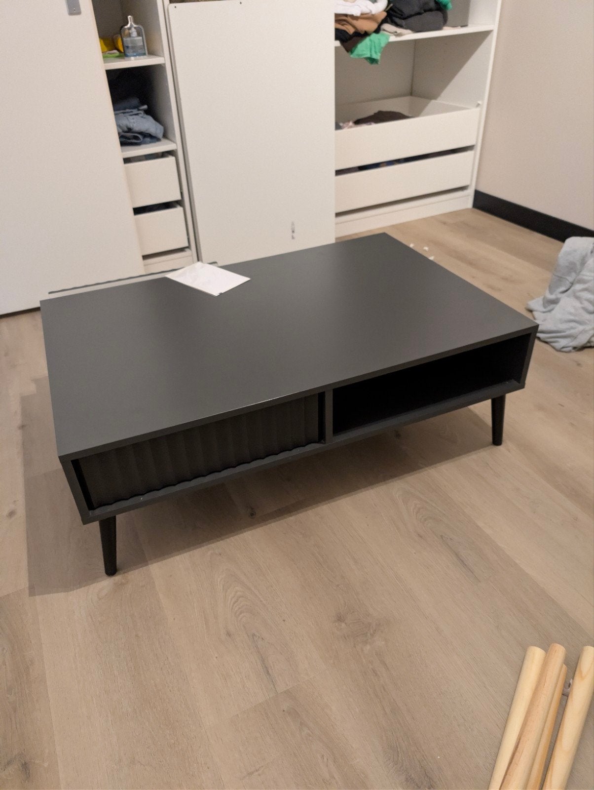 Salontafel met lades, zo goed als nieuw, Ophalen, 100 tot 150 cm, 50 tot 100 cm, Zo goed als nieuw