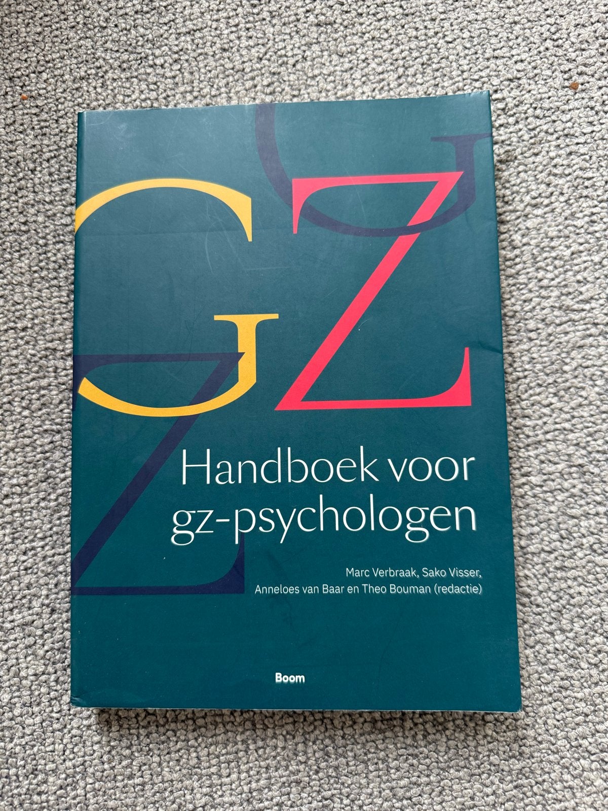 Handboek voor gz-psychologen - Tweede druk, Ophalen of Verzenden, Gamma, Gelezen, HBO