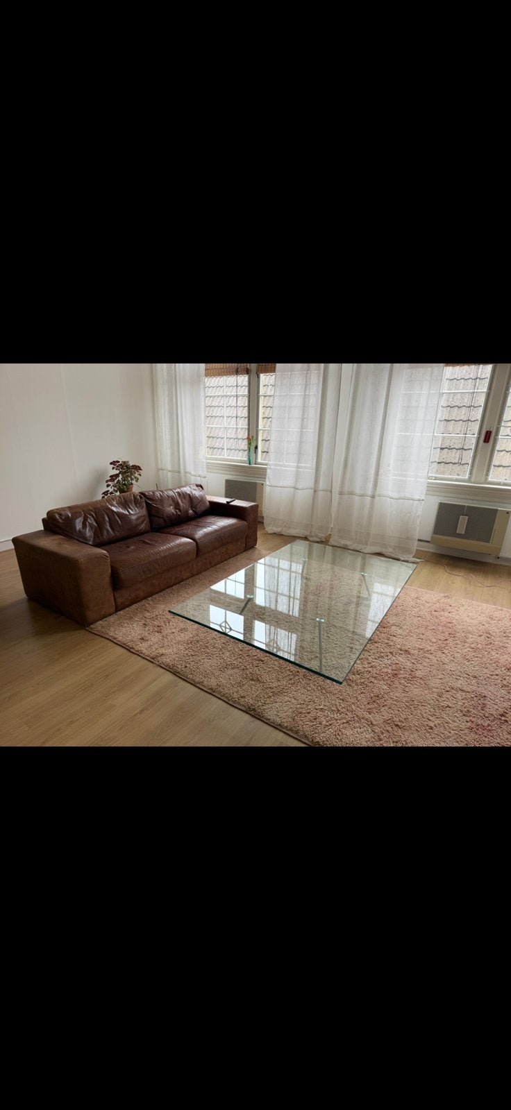 Maupertuus henk vos salontafel, Ophalen, 100 tot 150 cm, 50 tot 100 cm, Glas