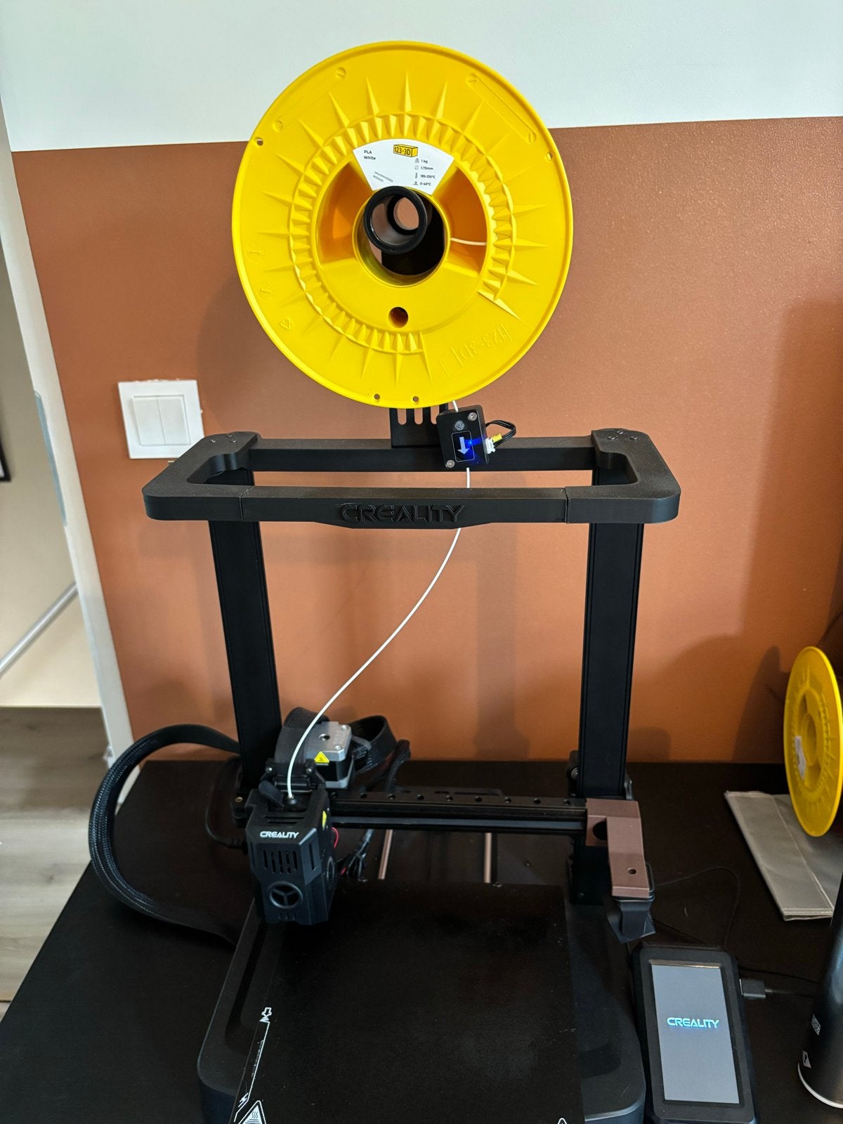 Creality Ender-3 V3 KE 3D-printer met Nebula camera, Ophalen, Ingebouwde Wi-Fi, Zo goed als nieuw, Filament