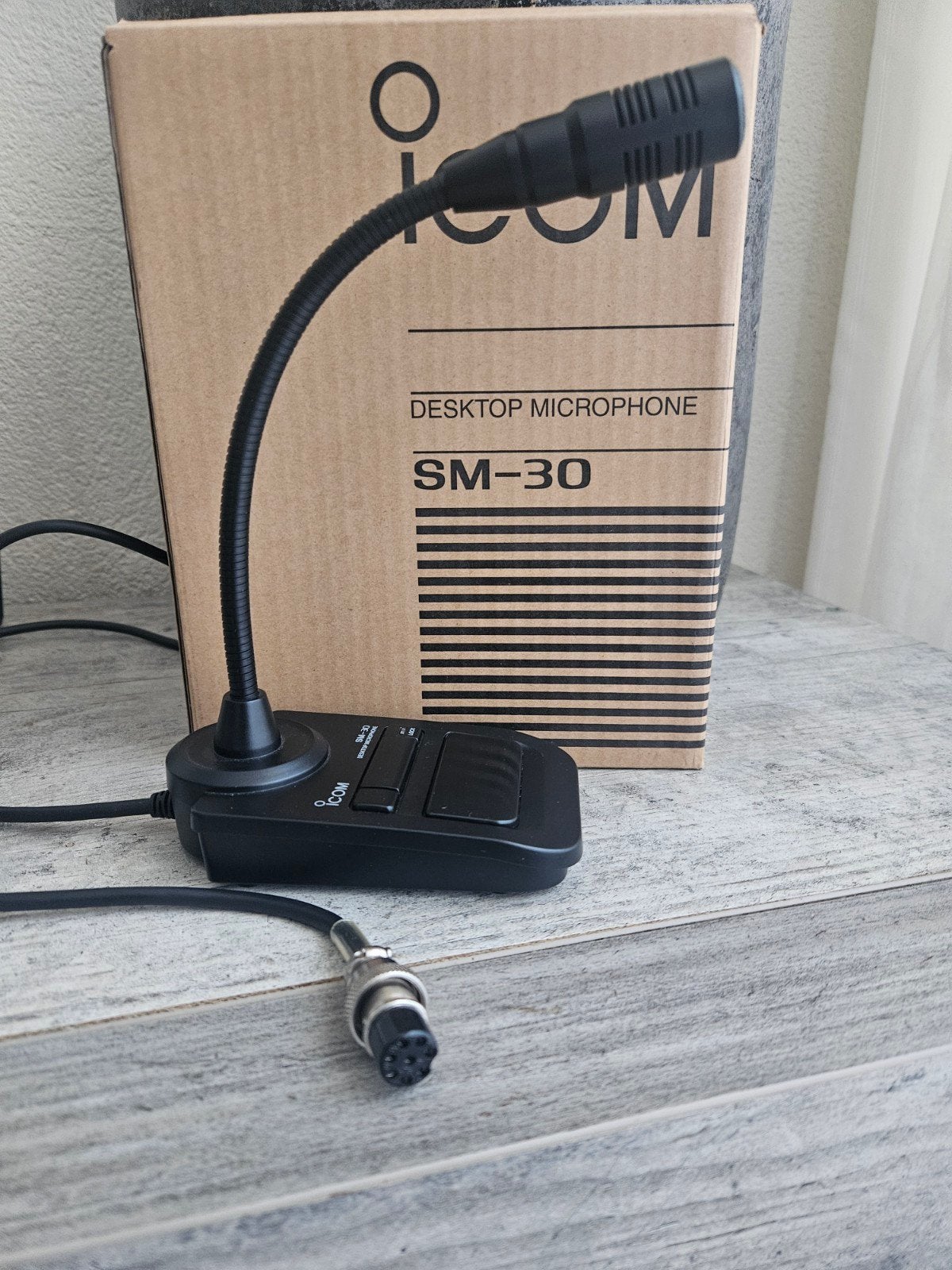 icom sm 30, Telecommunicatie, Zenders en Ontvangers, Ophalen of Verzenden, Zo goed als nieuw
