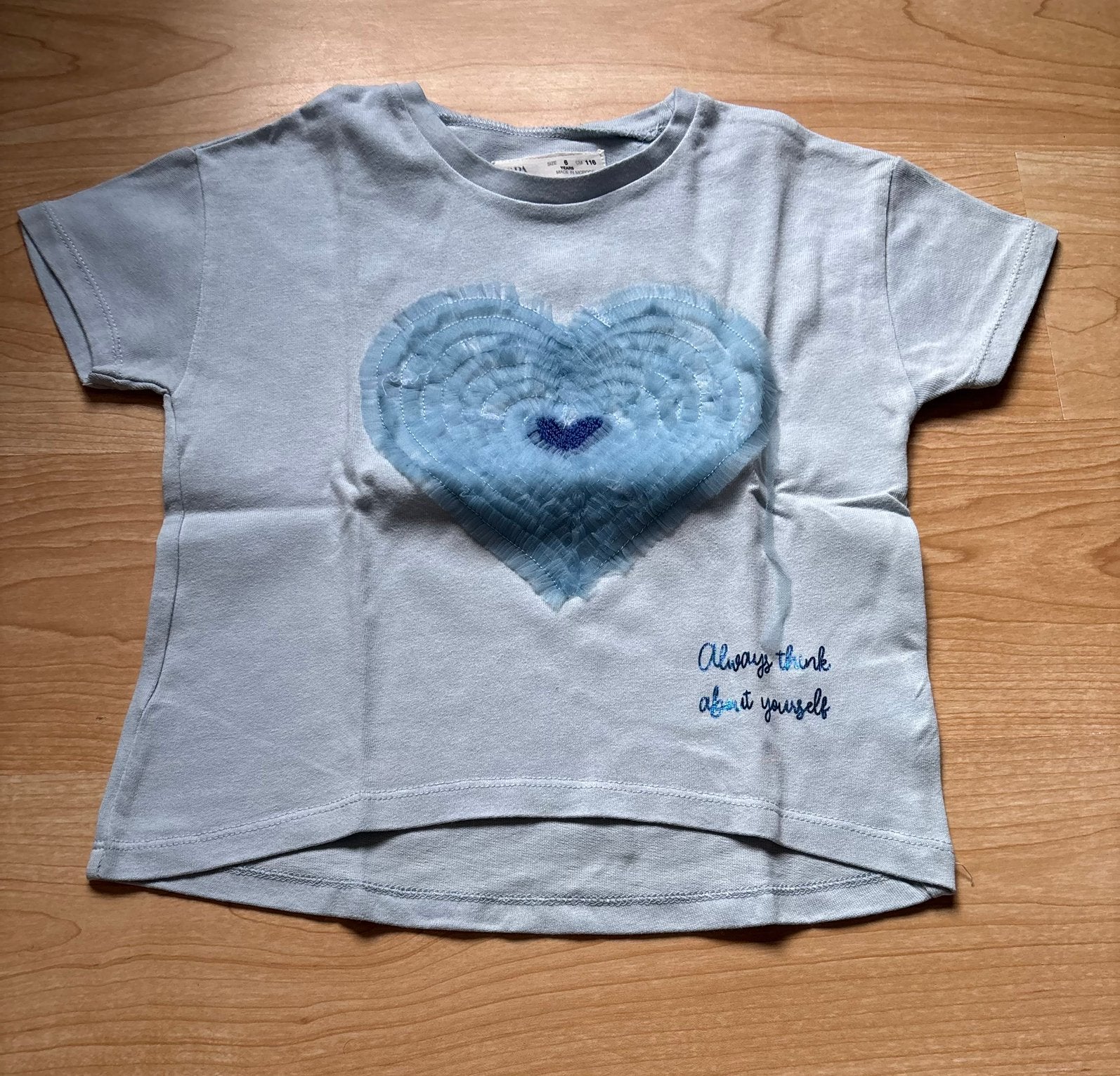 Zara shirt maat 116, Meisje, T, T, Ophalen of Verzenden