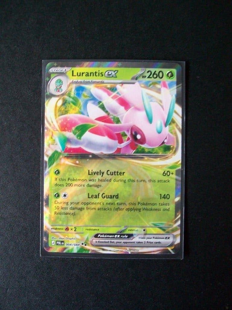 6727. Nieuwe Pokemon Kaart LURANTIS EX HP 260 (004/084), Verzenden, Nieuw, Losse kaart, Foil