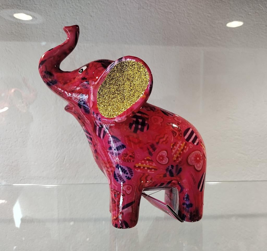 Pomme Pidou spaarpot olifant Darcy, Verzamelen, Spaarpotten, Nieuw, Dier, Steen, Aardewerk of Keramiek, Ophalen of Verzenden