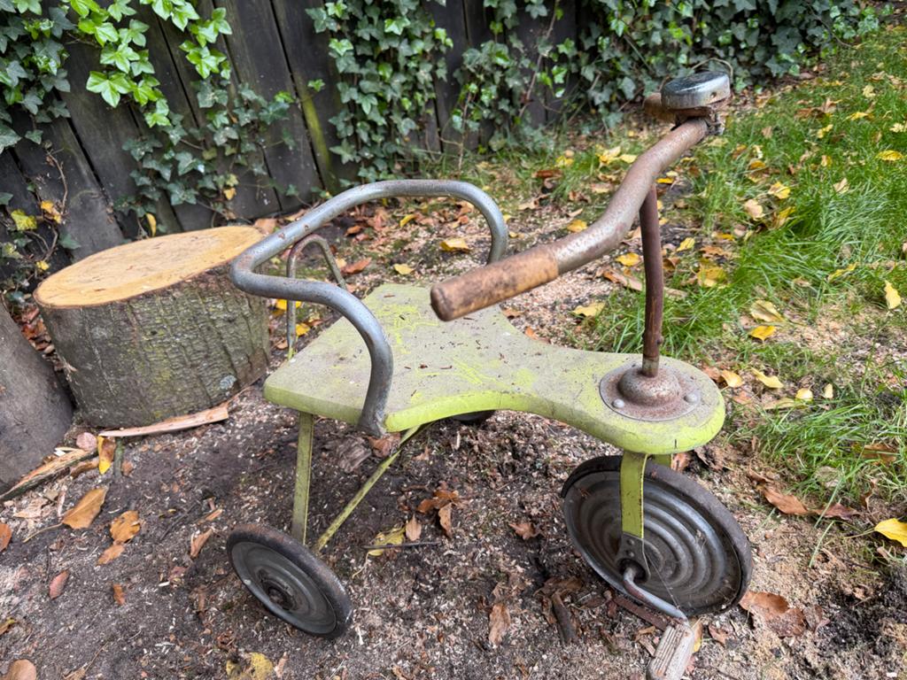 Vintage loopfiets/driewieler Widek jaren '50/'60 - opknapper, Ophalen