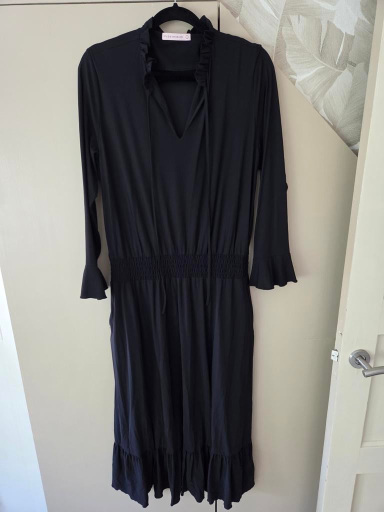 STUDIO ANNELOES BEATRIZ DRESS...maat l....NIEUWSTAAT!, Kleding | Dames, Jurken, Ophalen of Verzenden, Zo goed als nieuw, Zwart