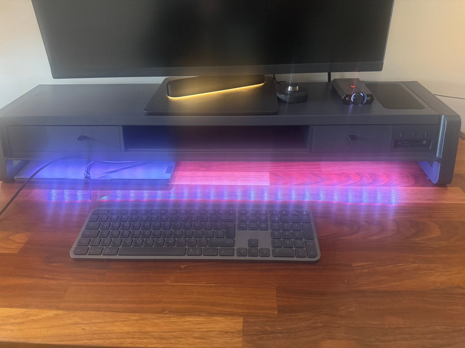 Vaydeer monitorverhoger met veel USB aansluitingen, Computers en Software, Ophalen, Gebruikt