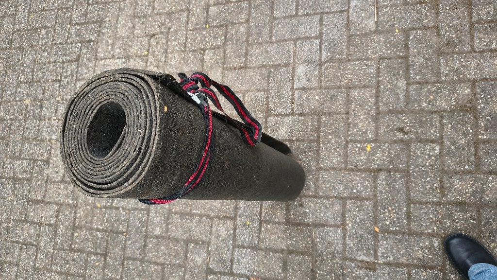 Restant Easygum bitumen toplaag, Doe-het-zelf en Verbouw, Dakpannen en Dakbedekking, Ophalen, Kunststof, Zwart, Nieuw