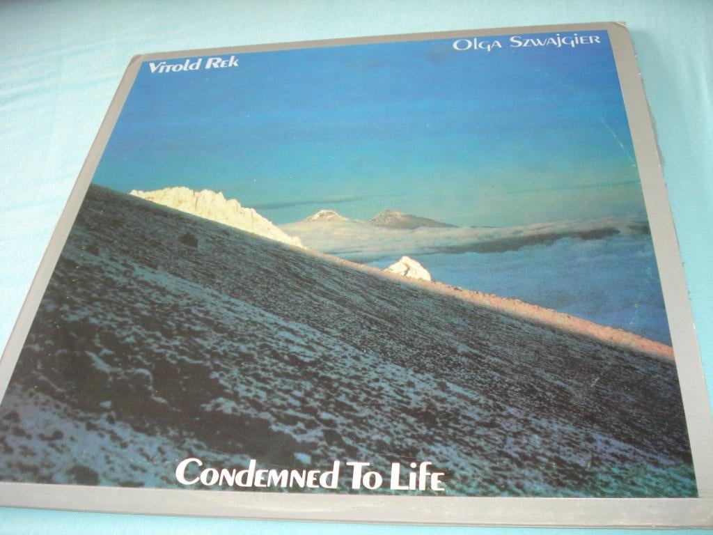 VITOLD REK + OLGA SZWAJGIER - CONDEMNED TO LIFE, Gebruikt, 1980 tot heden, Ophalen of Verzenden, 12 inch