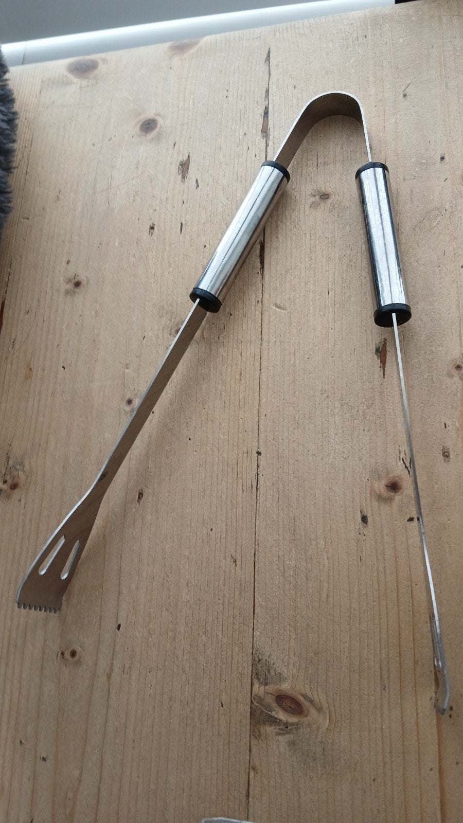 BBQ tang - Roestvrij staal, Ophalen of Verzenden, Nieuw, Onbekend