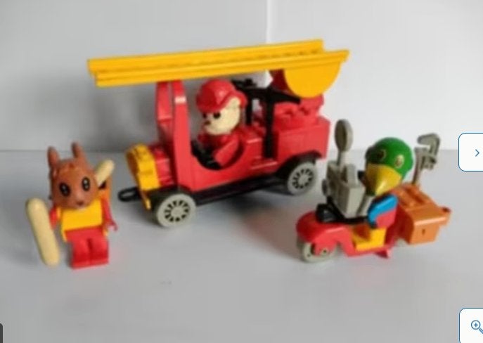 Fabuland, 3 complete setjes., Ophalen of Verzenden, Zo goed als nieuw, Complete set, Lego