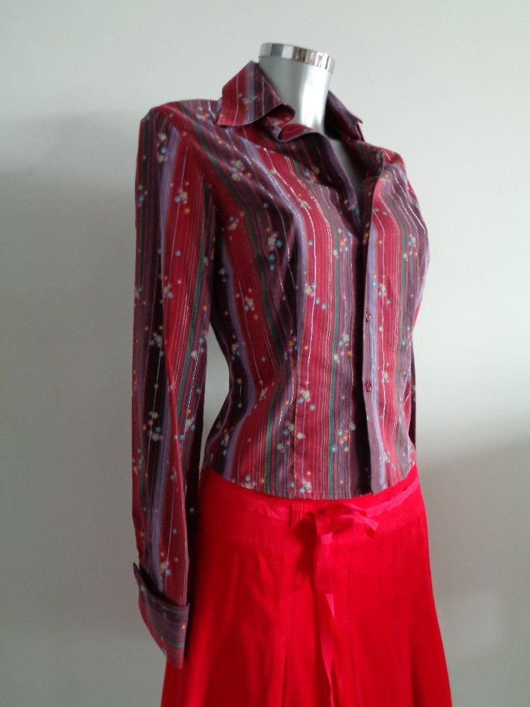 Hans Ubbink blouse 100% origineel, maat XL (NL medium), Maat 38/40 (M), Hans Ubbink, Overige kleuren, Ophalen of Verzenden