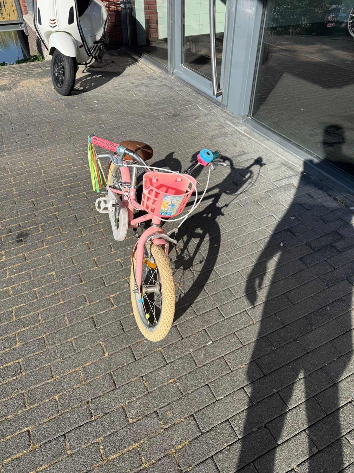 Leuke Roze Kinderfiets!, Ophalen, Zo goed als nieuw, Overige merken