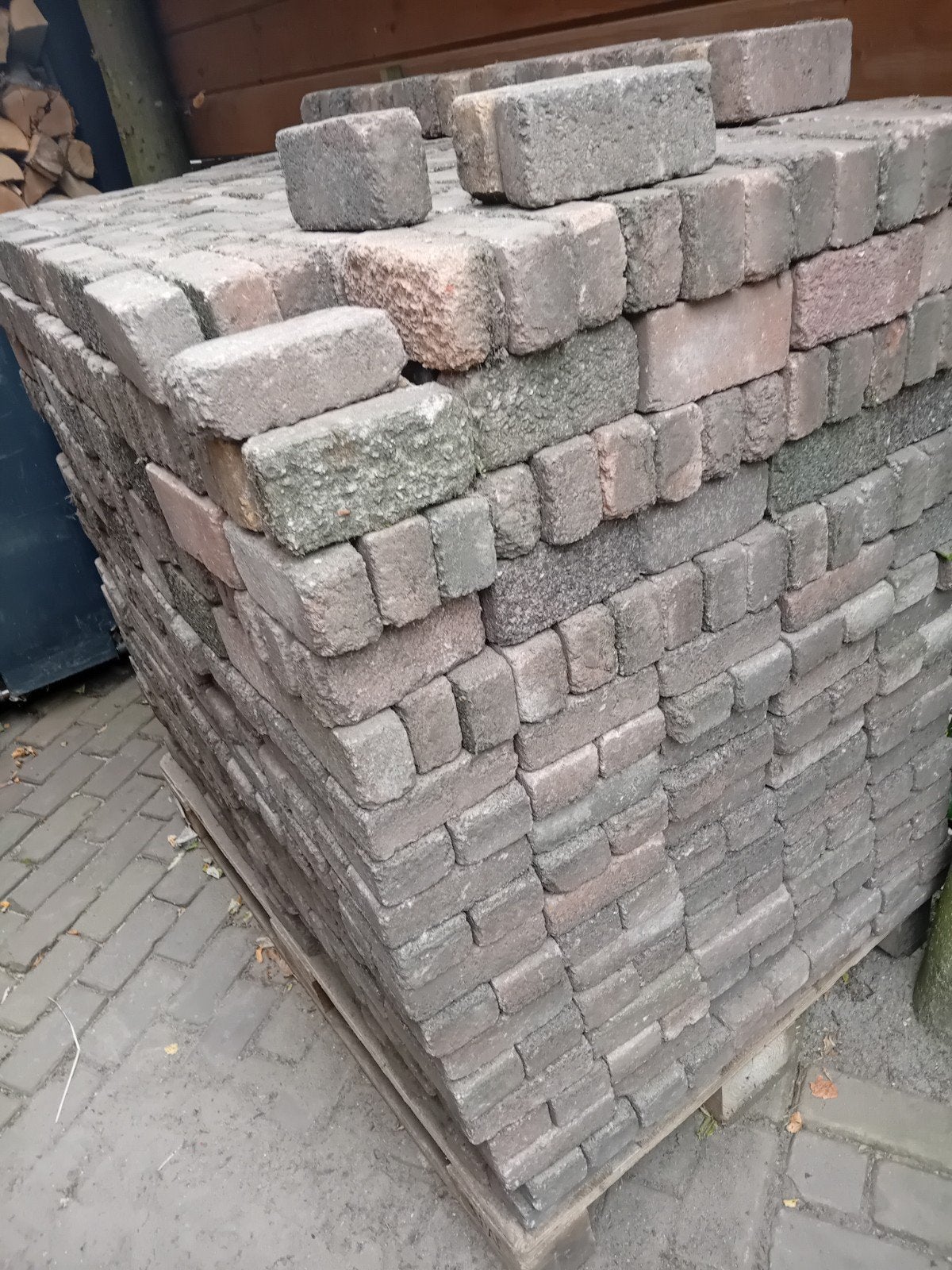 Getrommelde waaltjes 15x7x5 - ca20m², Tuin en Terras, Ophalen, Gebruikt, Klinkers, 5 tot 10 m²