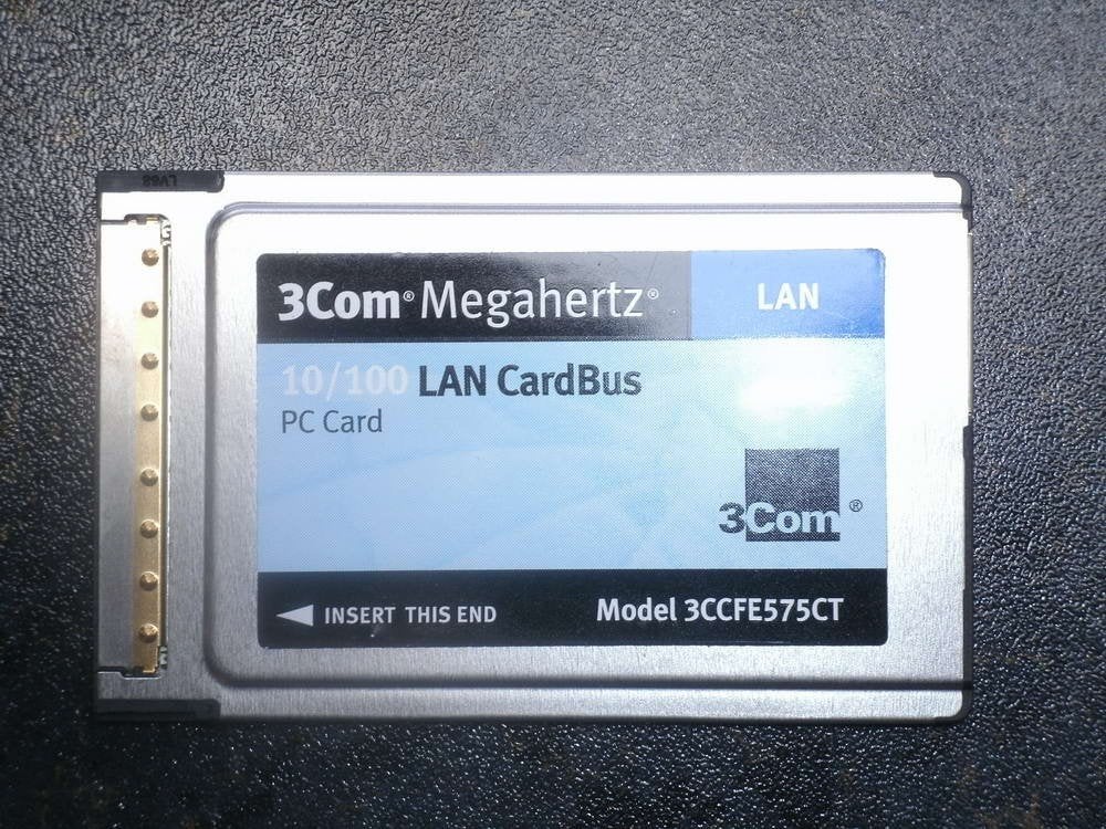5 x PCMCIA  Cards, ethernet, isdn, etc voor oudere laptops, Ophalen of Verzenden